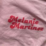 MELANIE MARTINEZ XS PINK HEART AND SONG LYRIC FONT T SHIRT Photo 1