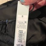 Prologue NWT  Black Satin Mid-Rise Straight Leg Size Small Photo 5