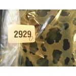 Los Angeles Apparel Los Angeles Womens Size 18 Green Animal Leopard‎ Print Ruffle Trim Career Preppy Photo 6