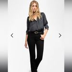 Zadig & Voltaire  Tink Satin‎ Blouse $298 Large Photo 3
