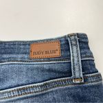 Judy Blue  Boyfriend Fit Bleach Splash Blue Denim Jean Womens Size 5 / 27 Stretch Photo 9