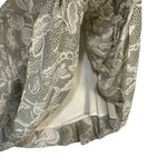 Karra Implant Babydoll Floral Lace Tiered Mini Dress Cream Korean size M Cottage Tan Size M Photo 5