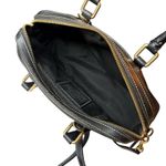 Coach Vintage Legacy Bag French Calf Leather Satchel Black Signature Purse Photo 6