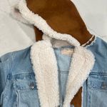 Free People  Perry Hooded Denim Jacket Photo 3