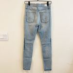 Hudson  Jeans Womens Size 26 Nico Custom Patchwork‎ Stitch Mid-Rise Super Skinny Photo 8