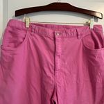 Nordstrom  Cropped Pants Pink Size 18 Photo 4