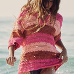 ZARA  Oversized Crochet Polo Top Photo 0