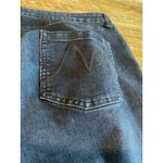 NY&C Curvy Bootcut Dark Wash 16 Denim Women Pants New York and Company Blue Photo 8