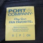 Port Company Blue Just a Girl Who Loves Horses Crew Neck Graphic T Shirt Size S Photo 4