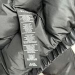 J Brand Women's Bora Black Satin Puffer Jacket Small Photo 7