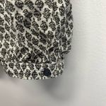 Old Navy  Black and White Tiered Peasant  Blouse Photo 4