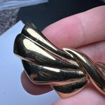 Trifari Napier /  Lot Of 2 Signed Gold Tone Metal Brooch Pin Photo 4