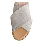Maurice's #132 GRAY Suede Flat Sandals Photo 2