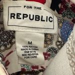 FOR THE REPUBLIC  Colorful Patchwork Blouse Photo 1