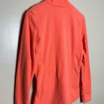 Eddie Bauer CLEARANCE! Orange 1/4 Zip Fleece Size M EUC Photo 3