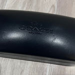 Coach Black Eyeglass Sunglasses Case Hardshell Clam Shell Protective no glasses Photo 0