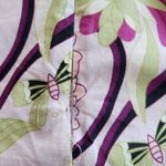 Vintage Byerwear Cotton Pink Butterfly Floral A Photo 6