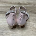 Style & Co Women's Blush/Silver Ankle Strap Phillyis Evening Shoe Sandals sz 7 Photo 5