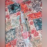 Worthington Women’s Multi Patterned Button Down Top Photo 2