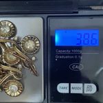 Vintage Unsigned Gold Photo 12