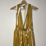 DIARRABLU Mailys Gold‎ Convertible Maxi Dress Size XS Gold Photo 5
