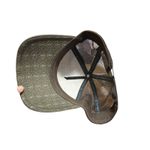 prAna Patterned Trucker Hat Olive Green Brown Mesh Back Adjustable Cap Photo 5