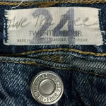 We The Free Free People  Rocky‎ Mountain Straight Leg Jeans Women’s Size 24 Photo 6