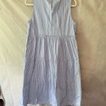 J.Crew  striped sleeveless tiered midi dress Photo 2