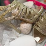 Chinese Laundry  ‘Impress’ Gold Glittered Heels Photo 3