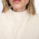 ZARA  NWT ivory knit top with fringe detail Photo 5