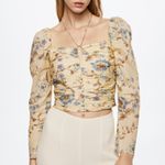Mango floral blouse Photo 0