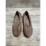 Vionic  Caroll Leather Ballet Flats Women's Size 7 Tan Slip On Neutral Shoes Photo 1