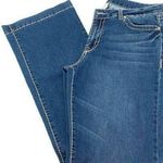 Cache Bellbottom Rhinestone Denim Jeans Size 12 Photo 0