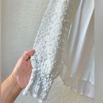 See By Chloe  powder white top lace sleeves size XS Photo 5