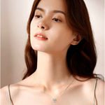 Boutique 2 Ct Solitaire Diamond Necklace‎ | 14k Yellow Gold Over 925 Sterling Silver NWT Photo 10