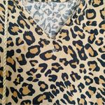 BeachLunchLounge Anthropologie Beach Lunch Lounge Leopard Print Causal Sundress Tank Dress Photo 4