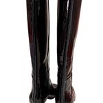 Aeyde Black Patent leather Tove Knee High Boot size 41 /US 10 Photo 7
