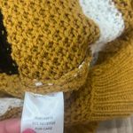 Cloud Chaser NWT  mustard yellow black tunic sweater size Large Photo 5