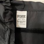 VICTORIA’S SECRET PINK Pullover Quarter Zip Hoodie Windbreaker Jacket Sz XS EUC Black Photo 3