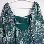 Free People NEW  LAUREN Mini Dress VELVET‎ Boho Print Dance Formals, M Photo 8