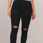 Gap Black Mid Rise Skinny Jeans NWT Photo 1