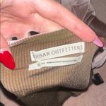 Urban Outfitters  Paradox Ruched Mauve Pink Velvet Ribbed Longsleeve Crop Top Photo 3