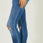 Altar'd State NWT Altar’d State Mira Distressed Dark Wash Skinny Jean Photo 6