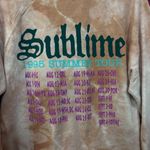 Sublime Sun 1995 Summer Tour Tie Dye Ska Rock Band Hoodie M Photo 3