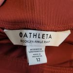 Athleta  BROOKLYN ANKLE PANT GARNET WOMENS 12 Photo 9