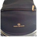 Michael Kors NWT--VALERIE-BLACK PEBBLED LEATHER BACKPACK Photo 5