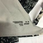 Aerie Bikini Bottom Cheeky String Ties Snake Print Black Gray M Photo 3