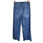 Cropped Distressed Denim Size 27 Ella Moss Wide Leg Cropped Jeans Photo 1