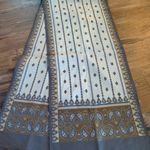 St.Michael Vintage Scarf 55 x11.5 100% Polyester Print Ecu Made in Italy Brown Photo 4