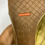 Cole Haan  gold leather wedge‎ espadrilles women’s size 8.5 dressy party metallic Photo 6